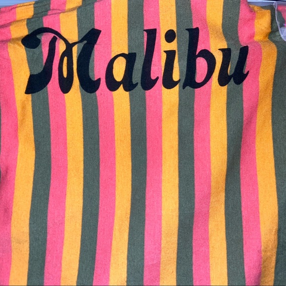 Multi-colored striped tube top - Picture 2 of 2